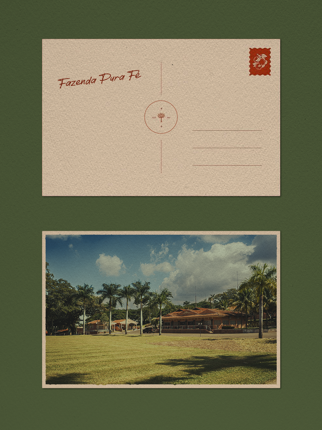Cartão postal Fazenda Pura Fé
